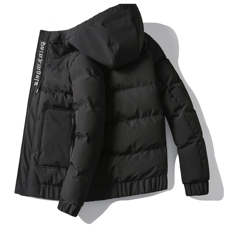 

Men's New High-quality Parka with Winter Hood Warm, Thick Quilted Jacket Qjnl, Haji