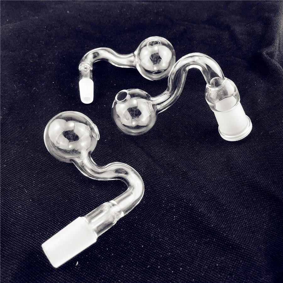 

10mm 14mm 18mm male female clear thick pyrex glass oil burner water pipes for oil rigs glass bongs thick big bowls for smoking