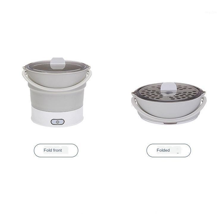 

Folding Silicone Electric Kettle Travel Water Heating Boiler Noodles Soup Pot Cooker Hotpot Cooking Skillet 110V 220V1