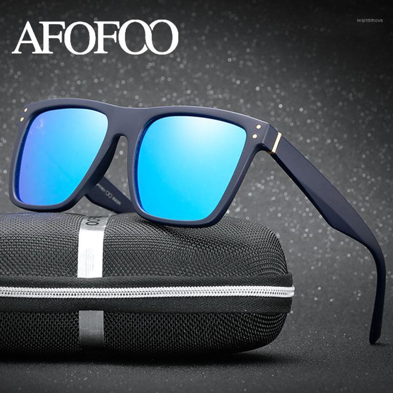 

AFOFOO Men HD Polarized Sunglasses Brand Design Men Driving Sun Glasses Square Goggle For Male Eyewear UV400 Shades Gafas1