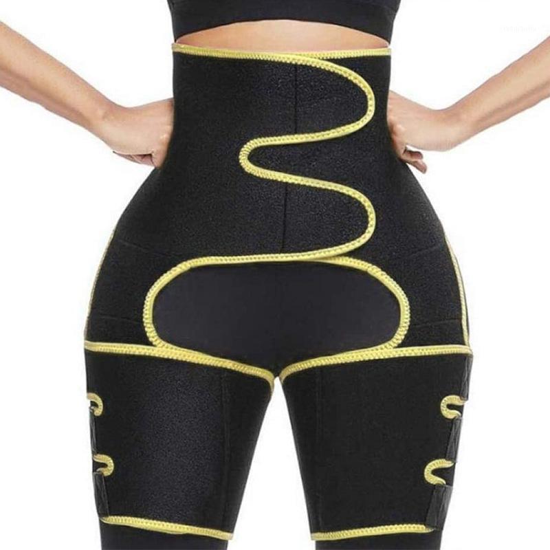 

Waist Support Trianer Leg Shaper Thigh Trimmer Slimming Belt Women Body Shaper Tummy Control Sweat Shapewear Waist Thigh Trimmer1, Yellow