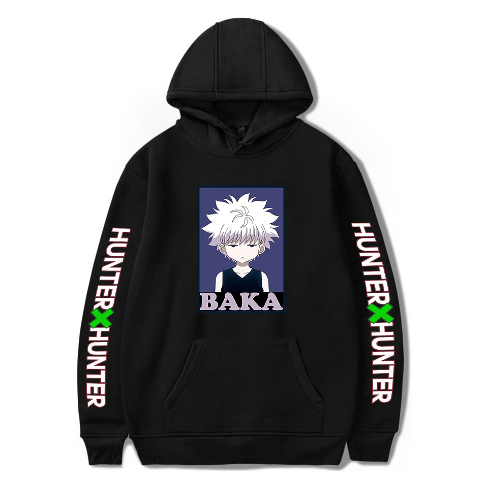 

2020 Fashion Japanese Anime Cartoon HUNTERxHUNTER Killua Leorio Kurapika Gon Hisoka Pullover Hoodie Streetswear Tops Ypf895, 10#