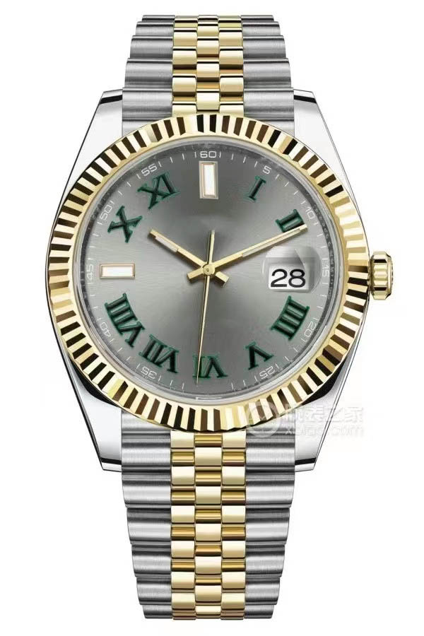 

High quality fashion mens womens watch Mechanical automatic date 41MM bezel Sapphire Ladies dress watches Stainless steel bracelet waterproof Wristwatch box bags