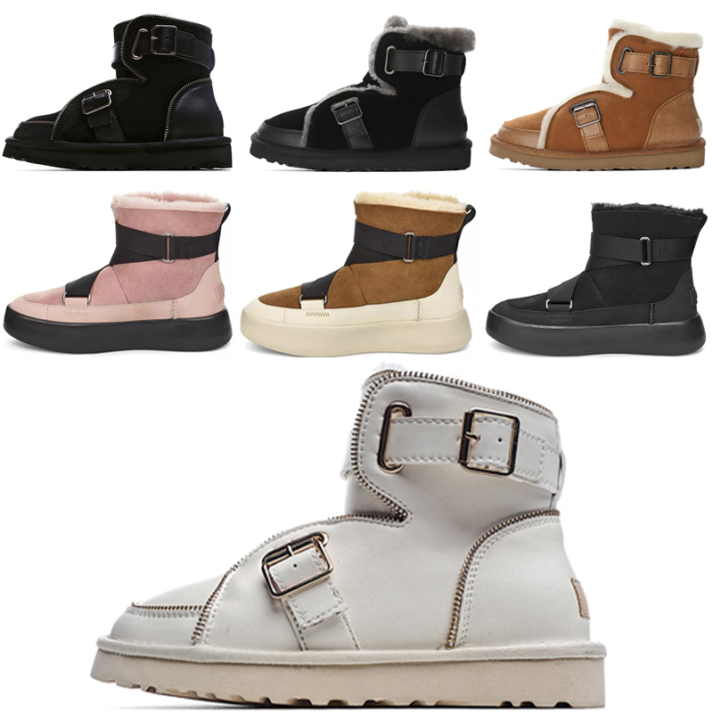 

2021 australia mini women platform boot womens buckle motorccle girls bailey bow Australian winter fur snow Short locomotive boots, I need look other product