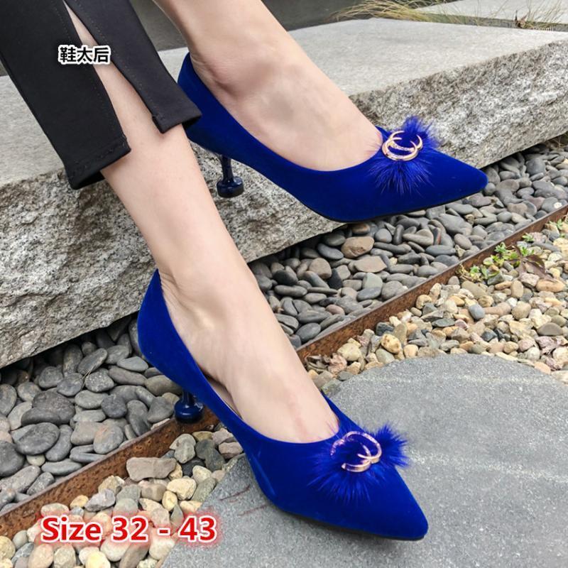 

Sexy Stiletto Classic High Heels Women's High Heel Shoes Ladies Pumps Heels Woman Shoes Small Big Size 32 - 431, Brown