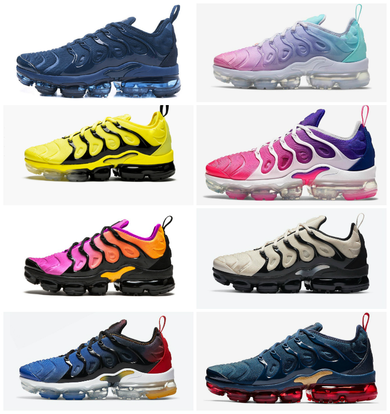 

High Quality 2021 Vapores Plus Tn Running Shoes Cheap Air Plus Triple Black Men Women Be Ture OREO Hyper blue mens trainers Sports Sneakers, Tn-s013