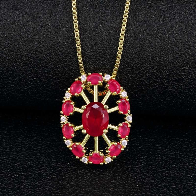 

Wholesale Fashionable Gold Color Long Chain Copper Choker Necklace Pendants Crystal Rhinestone Necklace For Women Fine Jewelry