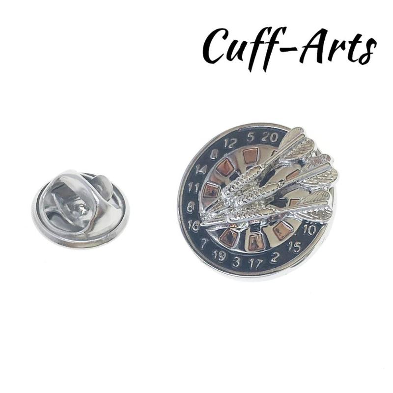 

Pins, Brooches Brooch Lapel Pin For Men Badge Dartboard And Darts Novelty By Cuffarts P10327