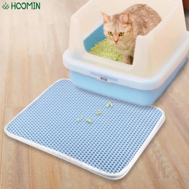 

Bottom Non-slip Cat Mat Double-Layer Cat Mat Pet Litter Catcher Waterproof Litter EVA Supplies