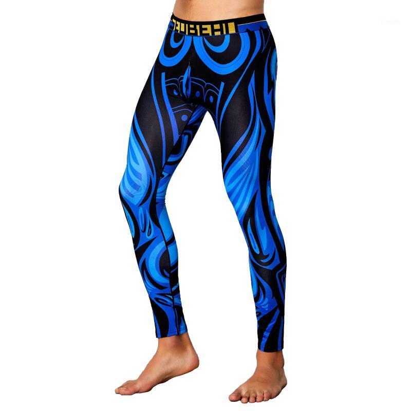 

Running Compression Tights Men Sports Leggings Fitness Sportswear Long Trousers Gym Training Pants Skinny Base Layer Bottoms1, Blue