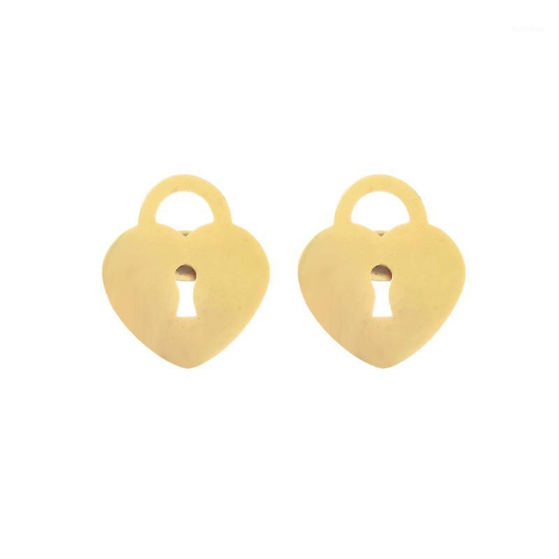 

057 Jewelry Set For Women Silver & Gold Color Round Design Necklace Stud Earrings Party Jewelry 20201, As pic