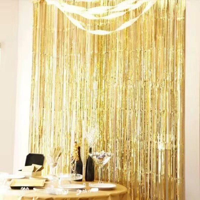 

5pcs Foil Tassel Diy Foil Fringe Tinsel Curtain Tassel Garland Ribbon Balloons Baby Shower Birthdays Party Wedding Decorations H jllFfT