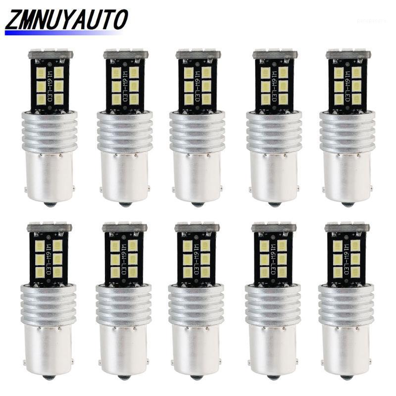 

10PCS P21W 1156 BA15S Led CANBUS PY21W BAU15S Led Bulb 15SMD 2835 Car Turn Signal Light DRL Auto Tail Brake Reverse Parking Lamp1, As pic