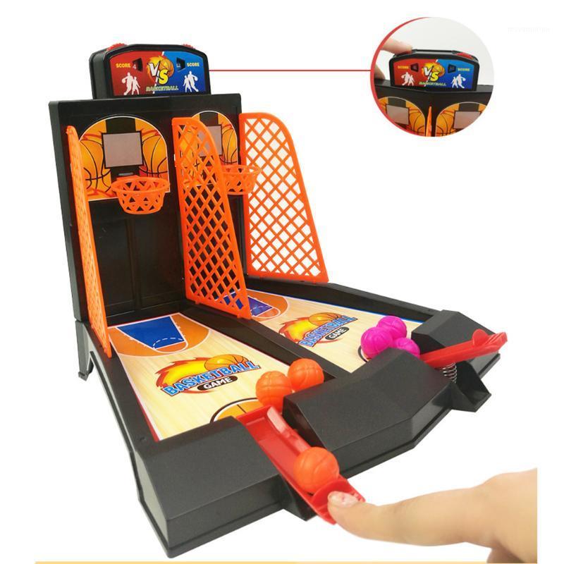 

Desktop Basketball Mini Finger Shoot Basket Child Table Games Double Play Interaction Toy Model Fun Birthday Gift1