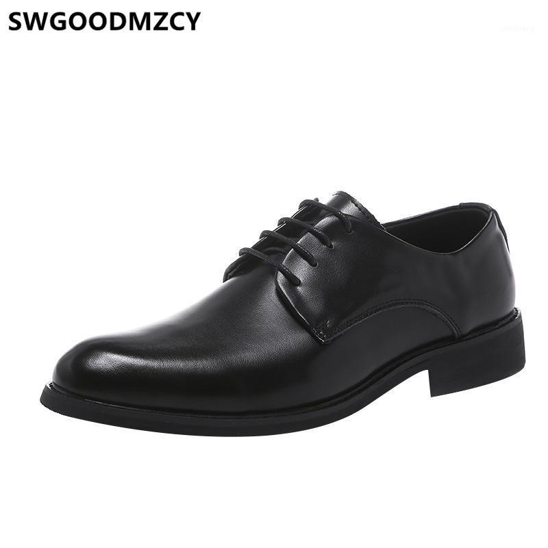 

Leather Shoes Men Formal Dress Coiffeur Corporate Shoes For Men Evening Dress Official For Luxury Evening Dresses Buty1, Black