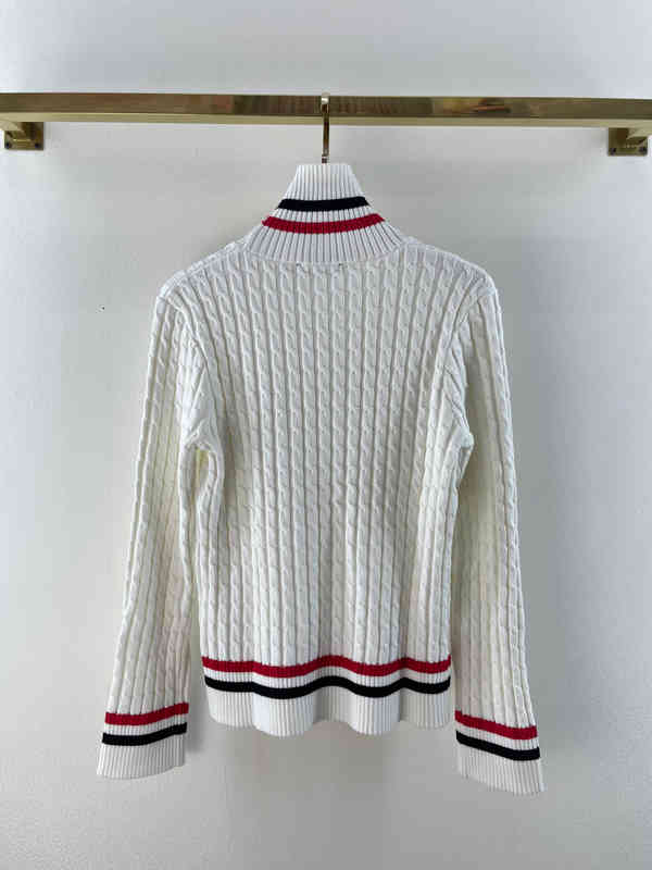 

Women's Sweaters Autumn 902 Brand Same Style High Quality White Embroidery Crew Neck Print Long Sleeve Pullover Women Clothes Sweater Sc 3V2V