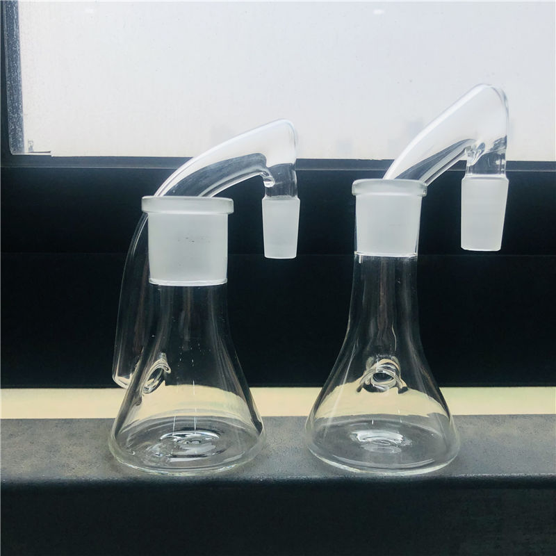 

Clear Glass Ashcatcher 14mm male to 14mm/18mm female Joint Smoking Water Pipe Bong