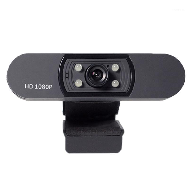 

Webcam 1080P Webcam Has Built-in Dual Microphones for PC USB Plug-And-Play Full HD Video Cameras Fill Light Night Vision1
