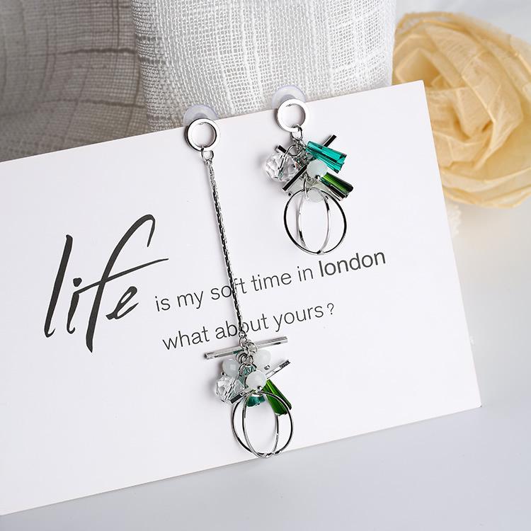 

Dangle & Chandelier Long Tassel Ear Pendant Temperament Female Crystal Earrings For Women Fashion Vintage Elegant Graceful Lady