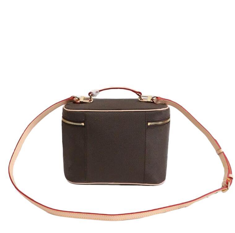 

Ladies Fashion High Quality Cosmetic Bag Presbyopia Zipper Shoulder Messenger Bag 6561, Dark grey