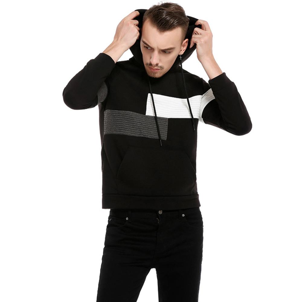 

European and American fashion style hot sale men's sweaters winter hoodie pullover, Pic 1