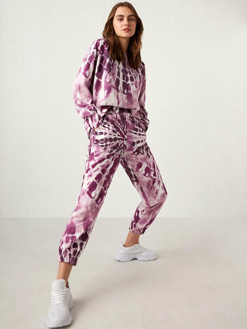 

Beli Wheel Print Sweatpants, As pic