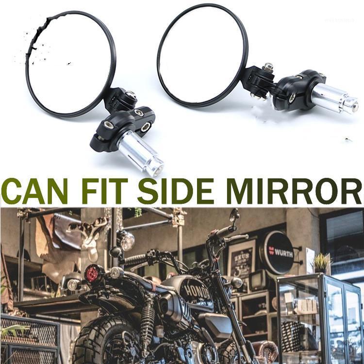 

Motorcycle Mirrors A Pair Universal Rear Mirror 360 Rotate Adjustable Bicycle Rearview Handlebar Wide-angle Convex Cycling