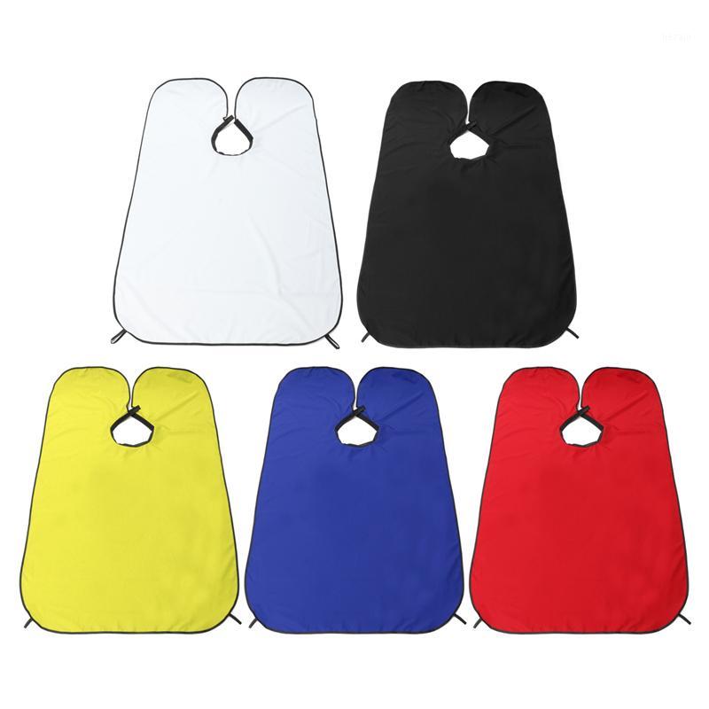 

Waterproof 70x100cm Beard Shave Apron Cape Gather Overall Hair Cloth Bib Facial Hair Whisker Trimming Catcher 5 Colors For Adult1