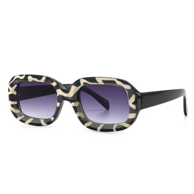 

Sunglasses Modern Charm Retro Zebra Pattern Glasses Trend Street S