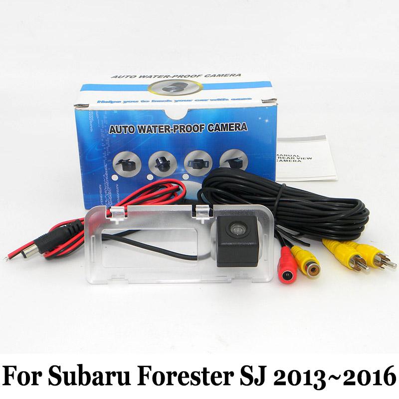 

Car Parking Camera For Forester 4th SJ 2013~2020 / RCA AUX Wire Or Wireless HD Wide Lens Ang Night Vision Rearview Camera