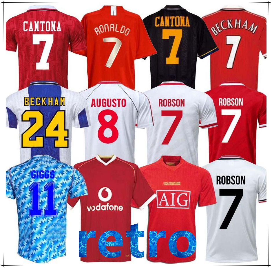 

Retro Version 1992 1994 1996 2002 United Soccer jerseys 1999 2000 finals football shirts Giggs SCHOLES BECKHAM RONALDO Manchester Vitage 1990 98 CANTONA KEANE 07 08, 90-92 away