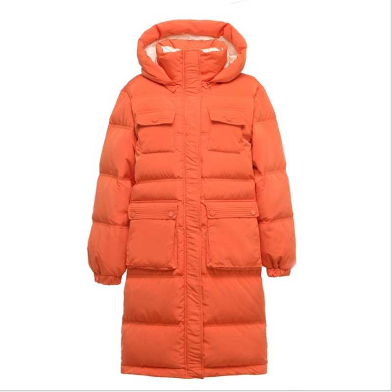 

Winter New Loose Korean Version Of The Fat SisterWas Thin Hooded Extra Large Down Jacket Ladies Casual Thickening, Black