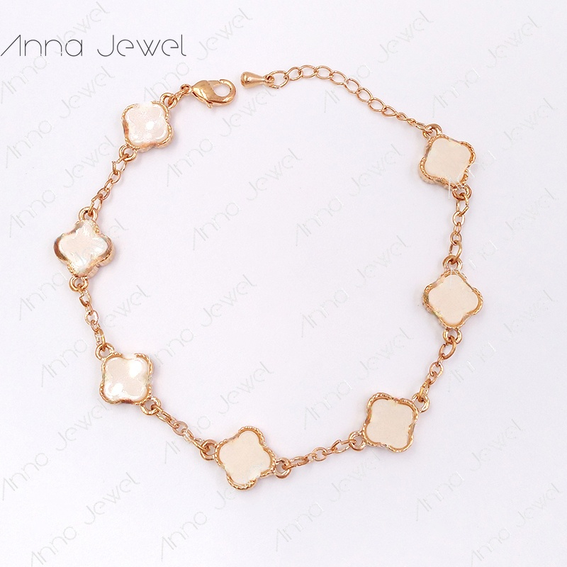 

Designer Bracelets jewelry Rose gold Four leaf Clover diamond bangle Jewelrys Van Cleaf Apel Luxury design bracelet sets for women birthday gifts wedding party