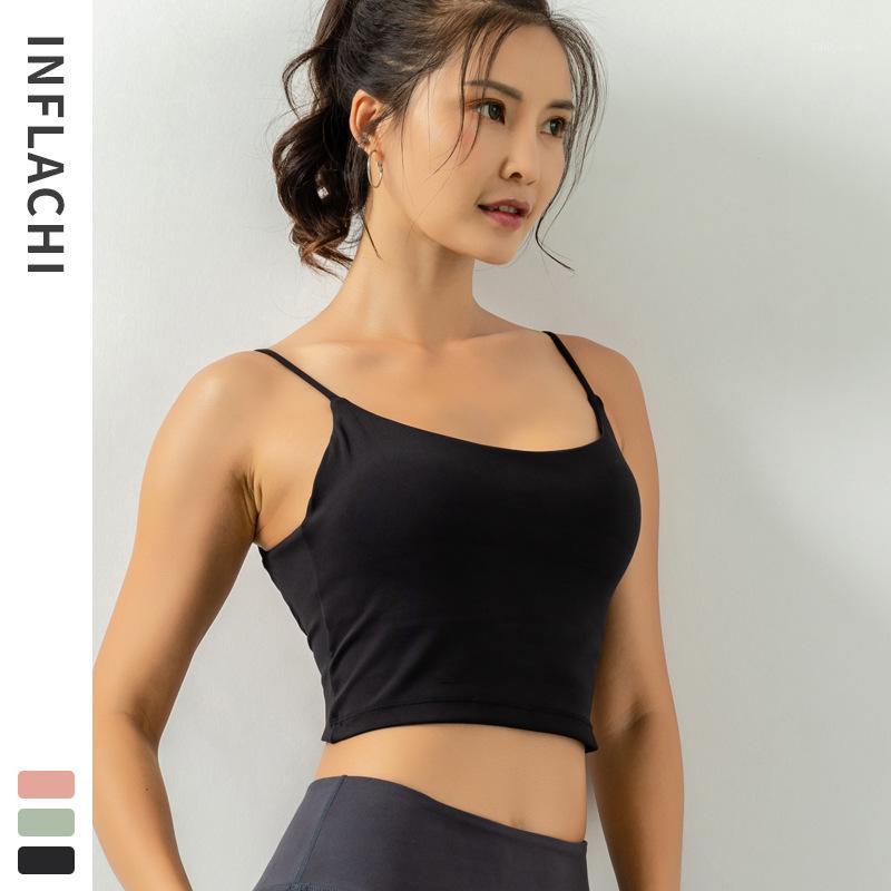 

Pure Color Cross Back Sports Bra Yoga Running Fitness Outdoor Sports Bra1, Black