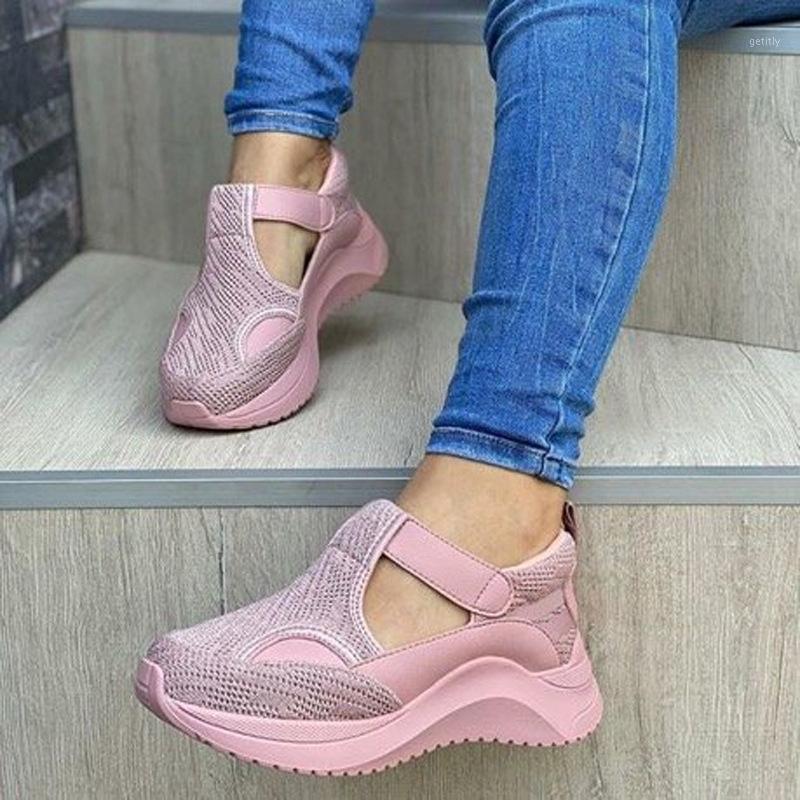 

Shoes Woman Summer Sandals For Women Shoes Comfy Soft Women Sandals Retro Wedge Low Heels Thick Bottom Ladies1, Black