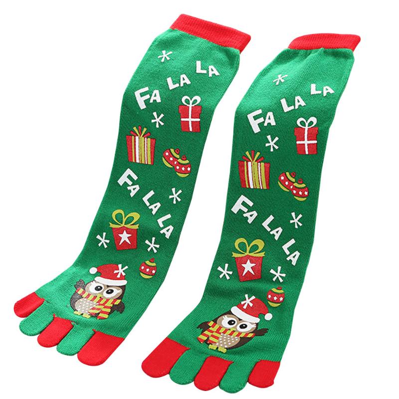 

Toe Socks Christmas Women Casual Socks Harajuk Unisex Long Meias calca feminina Funny Kawaii Calcetines mujer Sokken