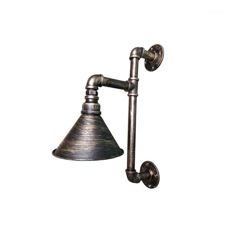 

Retro Iron Wall Lamp E27 Industrial Water Pipe Wall Lamp Home Decoration Light Bar Restaurant Hotel Lighting1
