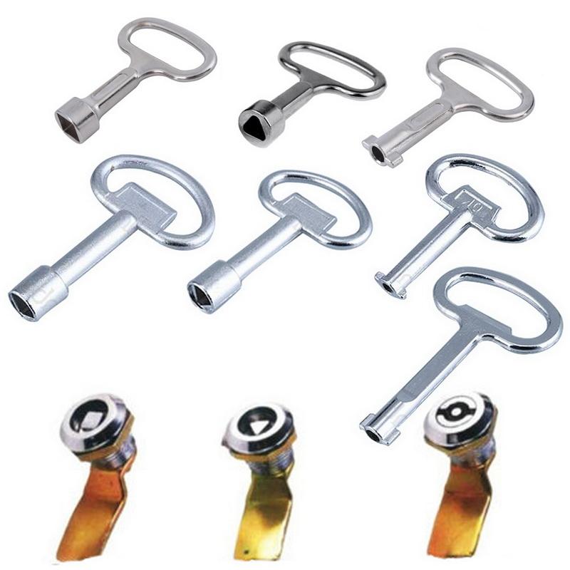 

Urijk Train Triangle Key Cabinet Train Socket Spanner Key Wrench Triangular Panel Lock Electrical Cupboard Cabinet Switch