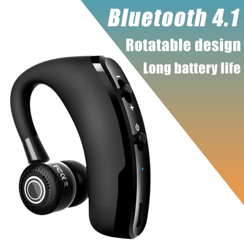 

V8 V9 Handsfree Business V9 Bluetooth Headphone With Mic Voice Control Wireless Earphone Bluetooth Headset For Drive Noise Cancelling