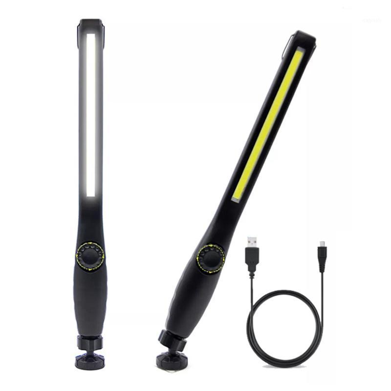 

Portable Folding USB Rechargeable Magnetic COB Torch LED Work Light For Car Repair1
