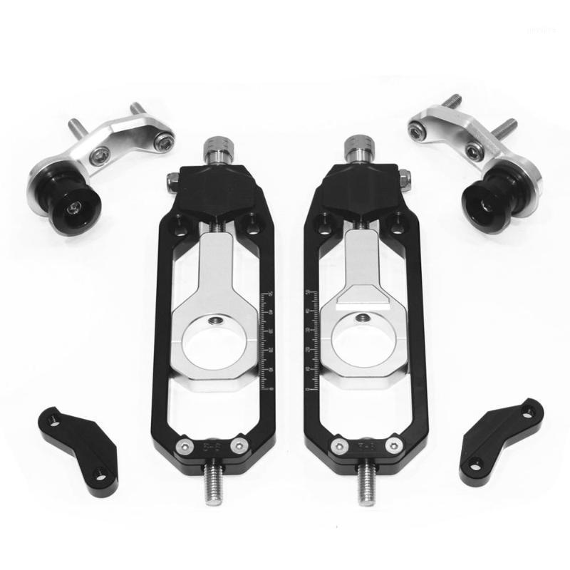 

Motorcycle CNC Chain Adjuster with Spool Chain Tensioner For R1 2006 with SLIVER inner frame1
