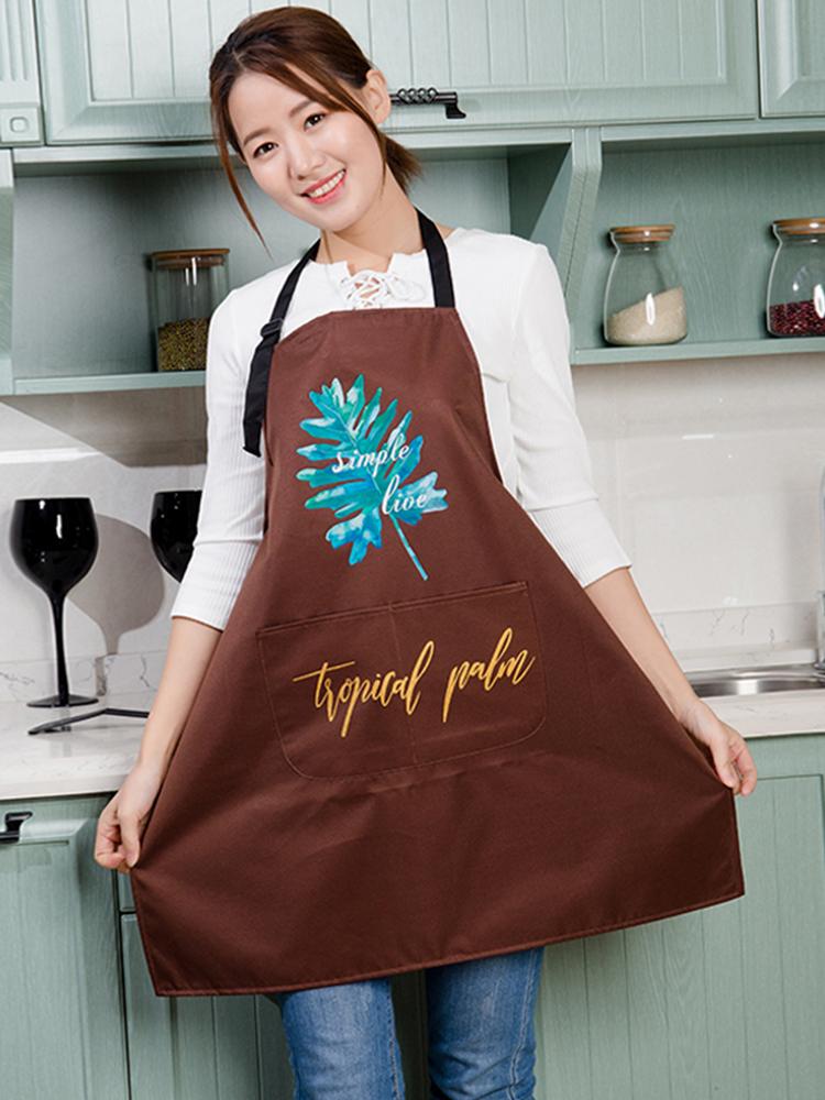 

Life kitchen cooking waterproof oil-proof vest type Japanese apron fashion home work gown adult waist