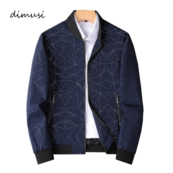 

Men's Bomber Zipper Jacket Casual Male Outdoor Windbreaker Slim Fit Pilot Baseball Coats Mens Business Jackets Clothing kg-72, Dark blue