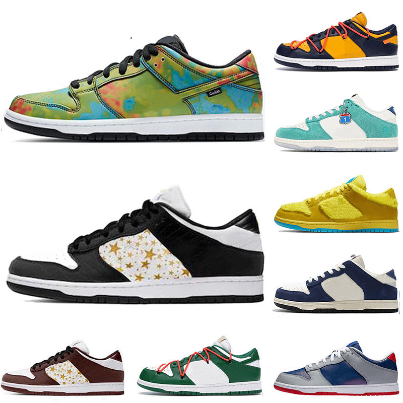 

2021 Top Quality Chunky Dunky Sport Casual Shoes Mean Green Holiday Special Dunk Kasina Valentine Day Trainers Sneakers 36-45, Black