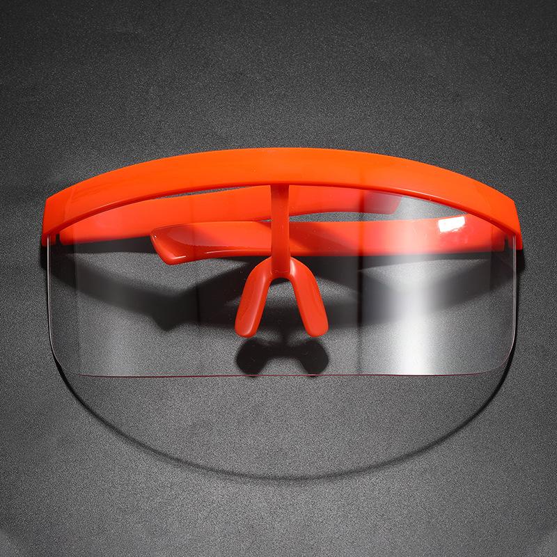 

Sunglasses Transparent Sunscreen Anti-peeping Design Goggle Sun Glasses Big Frame Fashion Oversize Shape Men Women Windproof NX