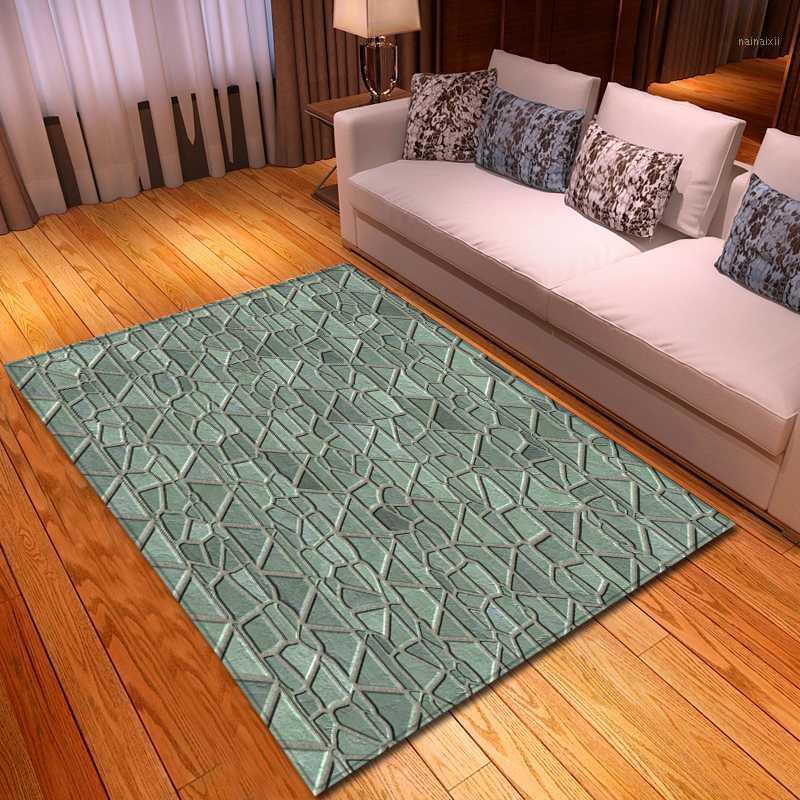 

Nordic Carpets Soft Flannel 3D Printed Area Rugs Parlor Mat Rugs Anti-slip Large Rug Carpet for Living Room Decor1, No-1