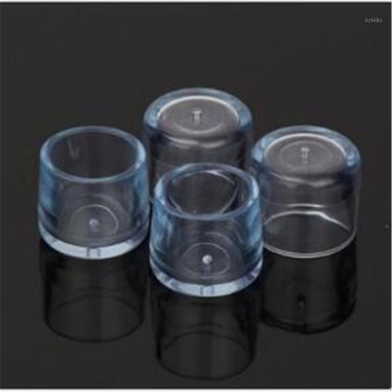 

4 Sets Chair Legs Rubber Cover Clear Silica Plastic Rubber Floor Protectors Plastic Caps For Chair Legs Socks high quality1