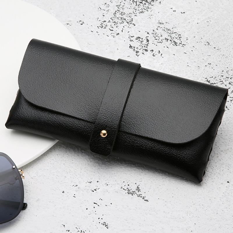 

Women Men Holder Fashion Anti Scratch Box PU Leather Protective Accessories Soft Glasses Case Storage Portable Folding Pouch1