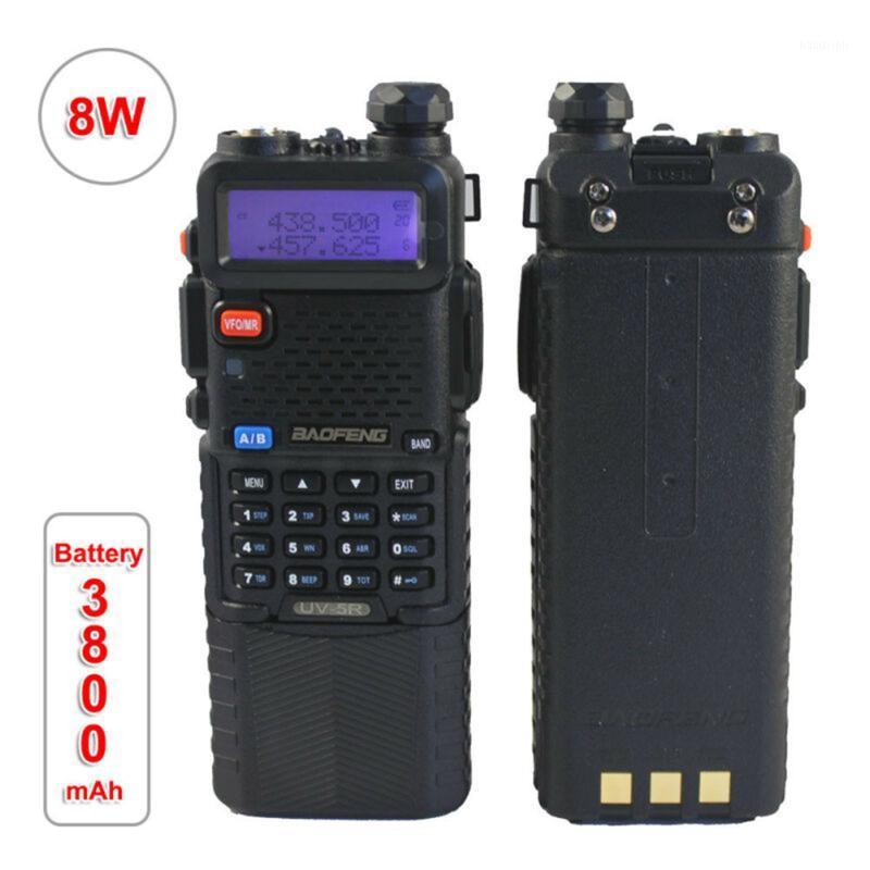 

8W For Baofeng UV-5R 3800mAh Walkie Talkie 10 KM Tri Power Dual Band Baofeng UV 5R Ham Radio 10 KM UHF VHF Ham Radio UV5R1