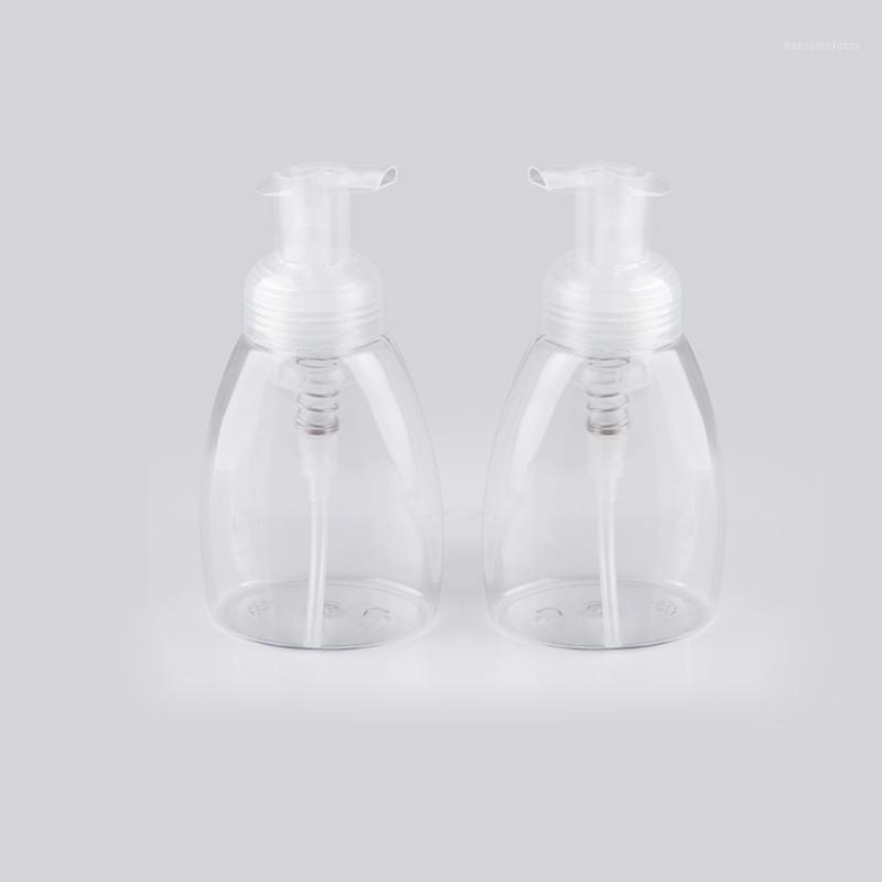 

10pc 250ml 300ml Plastic Foamer Pump Bottle Refillable Empty Cosmetic Bottle liquid Soap Dispenser Foam with clear foamer1